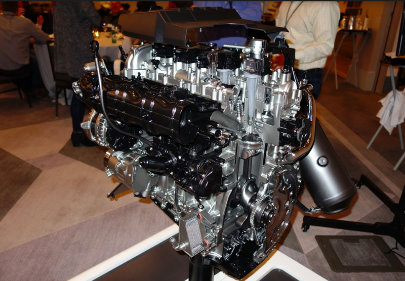 Illustration for article titled Here's a Close-Up Look at the 2019 Chevy Silverado's Four Cylinder Engine